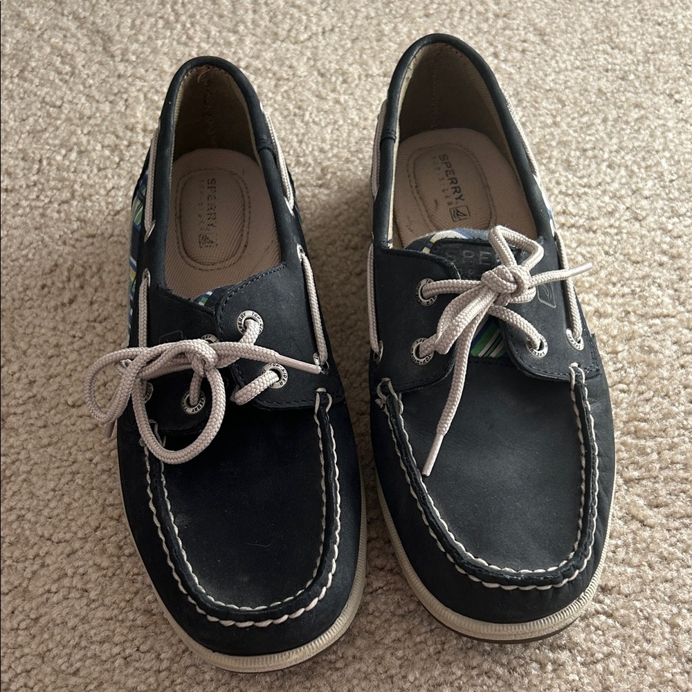 Sperry Women's Dark Blue Boat Shoes